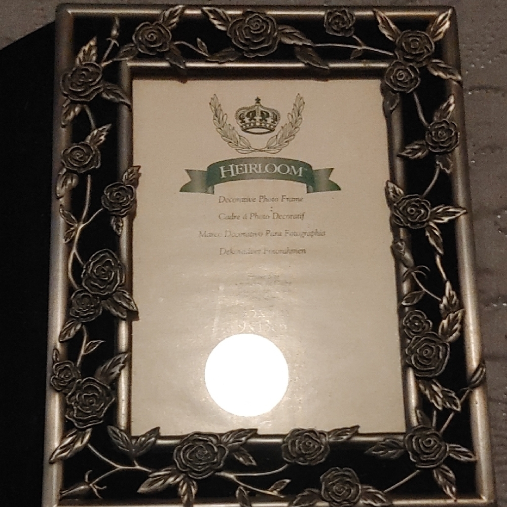 Silver Decorative Photo Frame Album